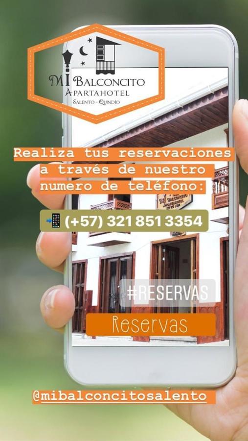 Apartamento Mi Balconcito Salento Exterior foto